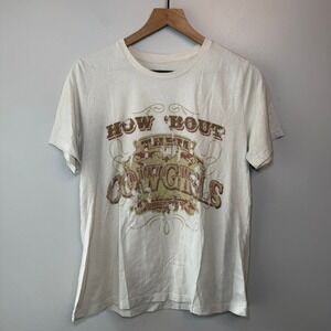 George Strait How Bout Them Cowgirls Women's T-Shirt Graphic Tee